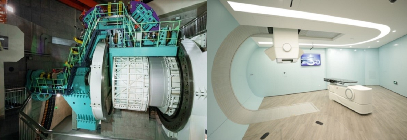 CLINICAL TRIAL OF THE FIRST CHINA PROTON THERAPY DEMONSTRATION DEVICE WITH 180-DEGREE ROTATING TREATMENT CHAMBER
